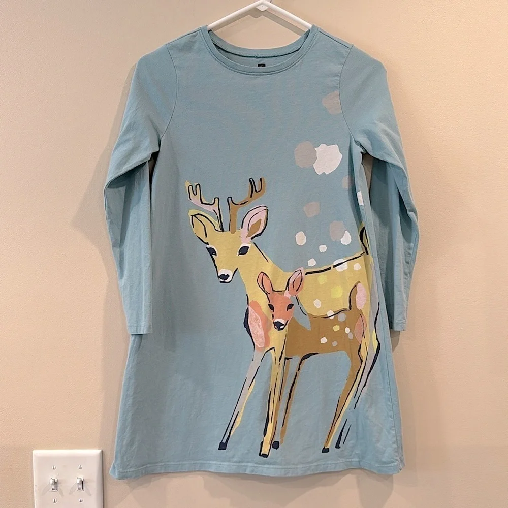 🔥Kids Blue Deer Print Pijama 🔥